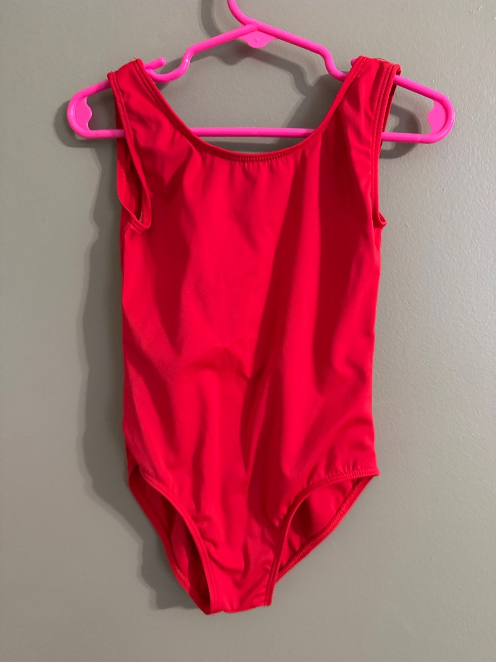 Red Girls Dance Leotard